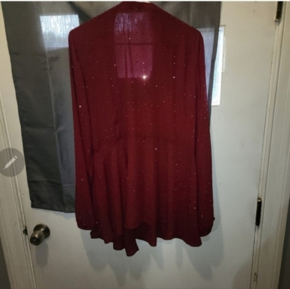 🍁🍂NWOT Women's City Chic Plus Size Top Bling Flirt 18 - Picture 6 of 6
